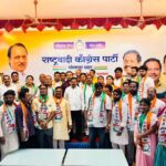 अनेक राजकीय पक्षांना राष्ट्रवादीचा धक्का ! ६० जणांचा प्रवेश