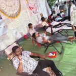 शहीदांच्या स्मरणार्थ मसिहा सामाजिक बहुद्देशीय संस्थेचे रक्तदान शिबिर : 310 रक्तपिशव्यांचे संकलन