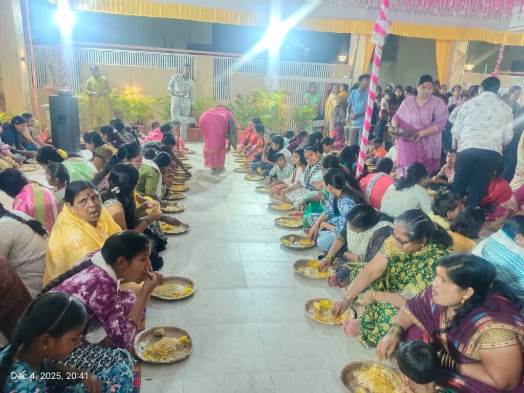 उद्धवनगरयेथीललक्ष्मी-समर्थमंदिरातश्रीदत्तजन्मोत्सवसाजरा