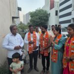 होम टू होम प्रचारामुळे प्रभाग ७ मध्ये भाजपने घेतली प्रचारात आघाडी