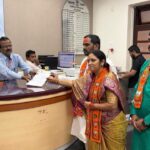 भाजपकडून बीबीदारफळमध्ये जोरदार शक्तिप्रदर्शन; इंद्रजीत पवार यांचा अर्ज दाखल