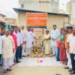 महावीर तालीम परिसरातील रस्ता कॉंक्रिटीकरणाचा आमदार देवेंद्र कोठे यांच्या हस्ते शुभारंभ